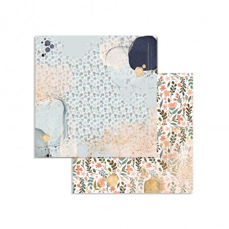 Scrapbook papír tömb - 8x8" - SBBS22 - Double Face Love Story