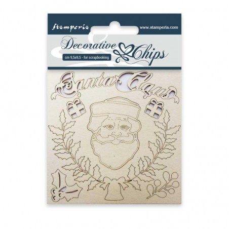 Chipboard szett - Santa Claus
