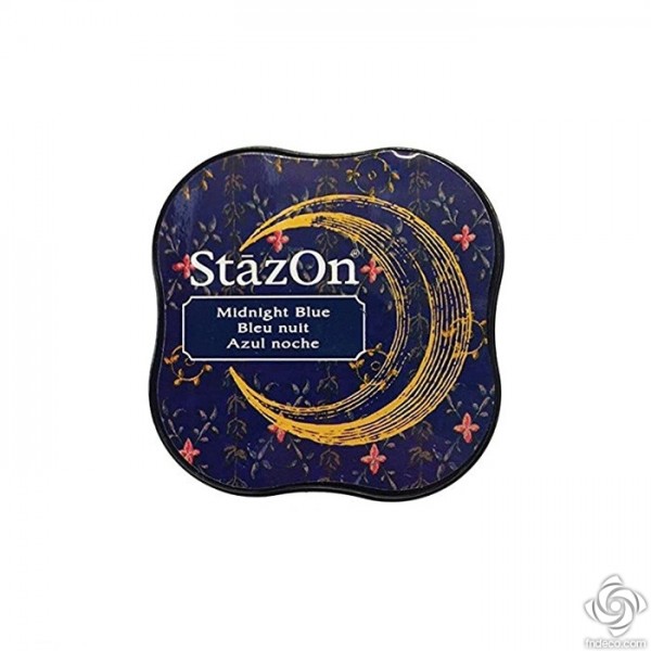 StazOn fast-drying solvent ink - Midnight Blue