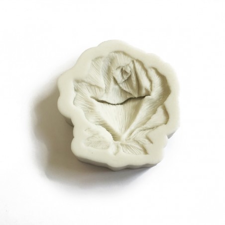 Szilikon forma, rózsafej