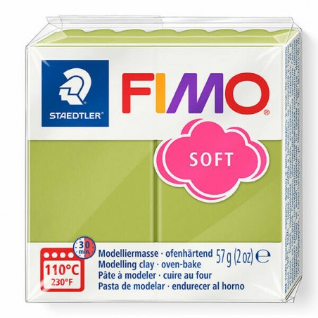 FIMO SOFT - süthető gyurma, 57g - pistachio nut green
