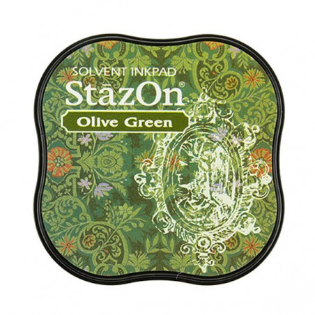 StazOn bélyegző párna - Olive Green