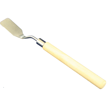 Festőkés szögletes fejjel