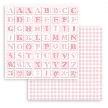 Scrapbooking Paper Pack - 8x8" - SBBS58 - BabyDream Pink