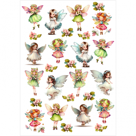 Rizspapir - A4 - FPR-K109 - Tündérek