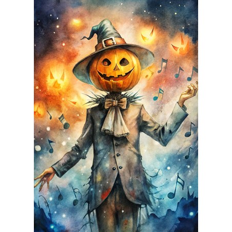 Rice Paper Napkins - A4 - FPR-0455 - Halloween 01