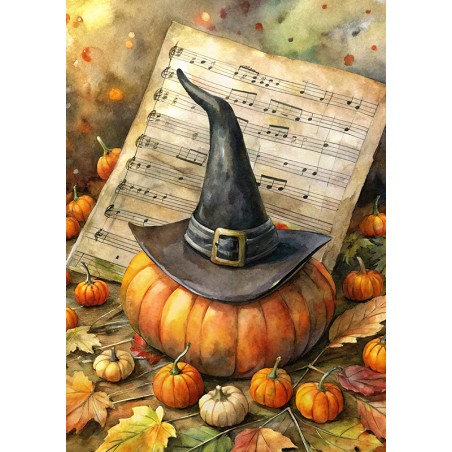 Rice Paper Napkins - A4 - FPR-0456 - Halloween 02