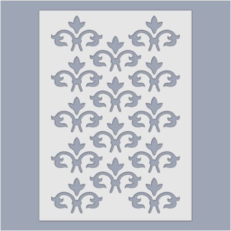 Stencil - Francia liliom