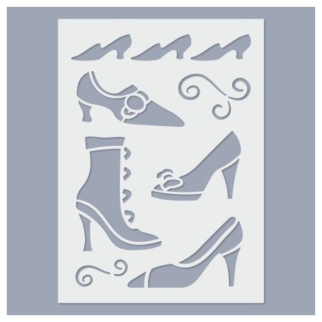 Stencil - Cipők