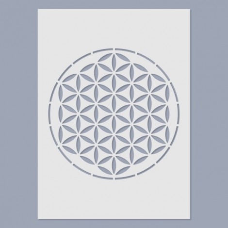 Stencil - The Flower of Life
