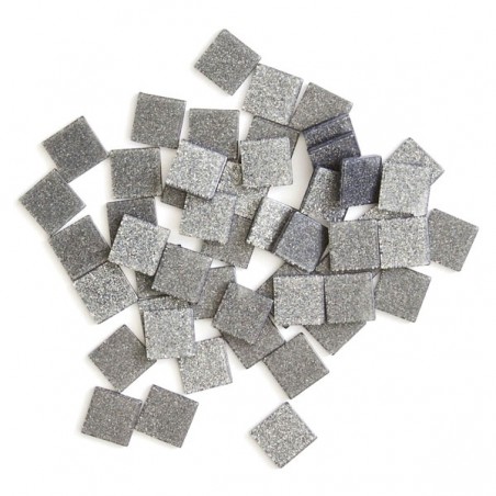 Csillámos akrilmozaik - Szürke