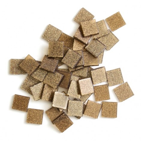 Csillámos akrilmozaik - Barna