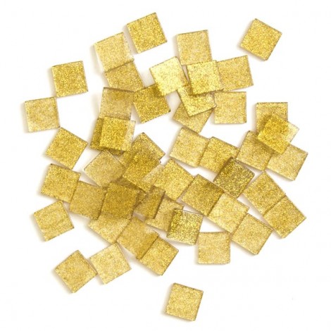 Csillámos akrilmozaik - Arany