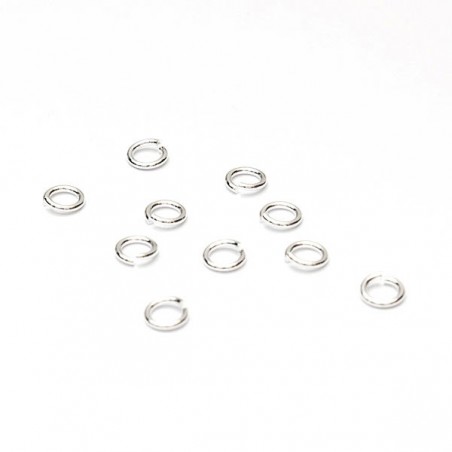 Szerelőkarika, szimpla, Ezüst színű