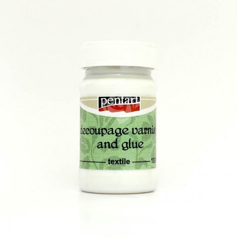 Decoupage Glue and Varnish for textile, 100ml