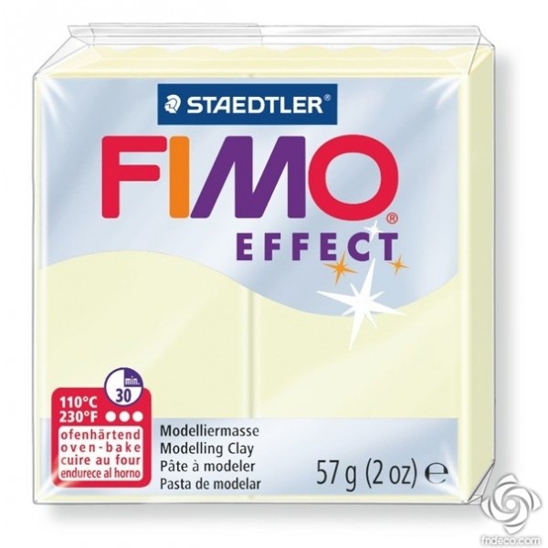 FIMO EFFECT - oven-safe clay, 57g - nightglow