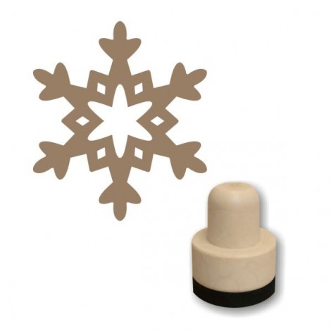 Foam stamp - Snowflake 01