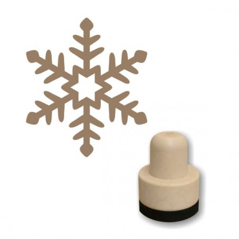 Foam stamp - Snowflake 02