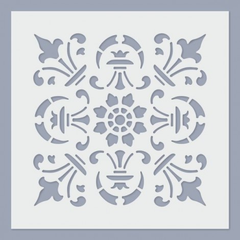 Stencil - Bordűr 01