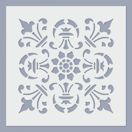 Stencil - Bordűr 01