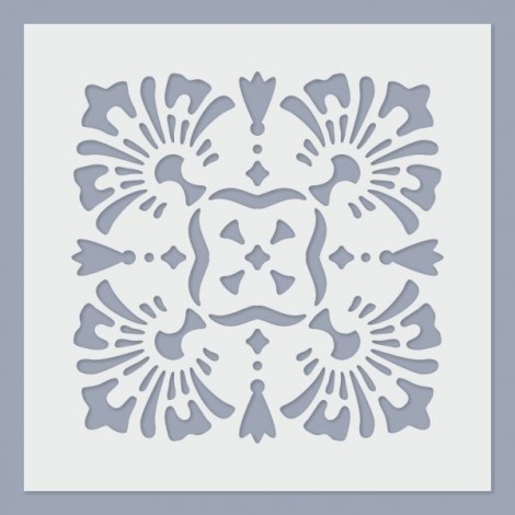 Stencil - Bordűr 02