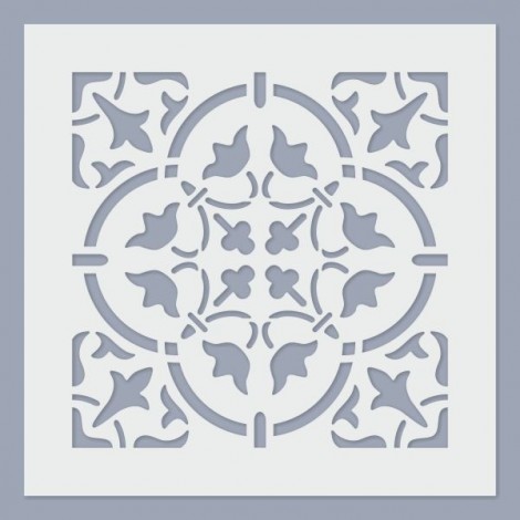 Stencil - Bordűr 03