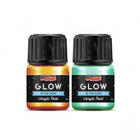 Sötétben világító akrilfesték, 30 ml
