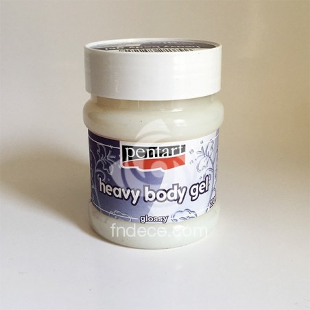 Heavy Body Gel - Sűrű gélpaszta - fényes, 230 ml