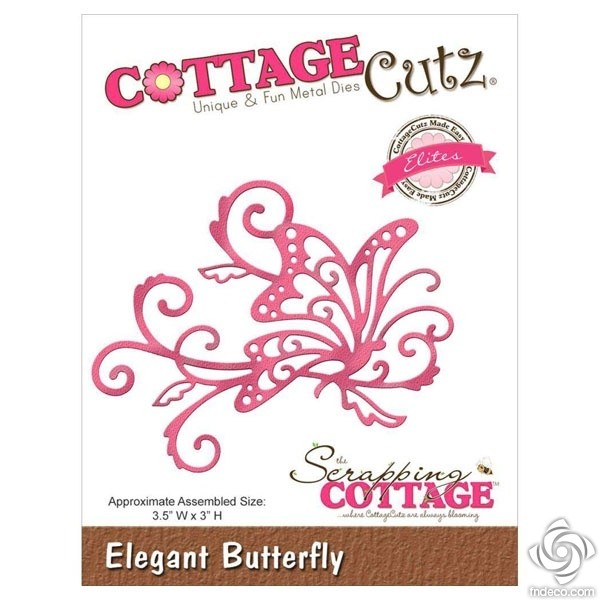 Vágósablon - Cottage Cutz - Elegant Butterfly