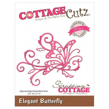 Vágósablon - Cottage Cutz - Elegant Butterfly