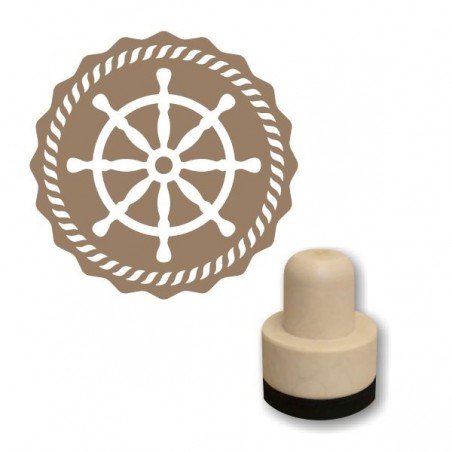 Foam stamp - Ship's wheel