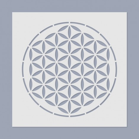 Stencil - Élet virága