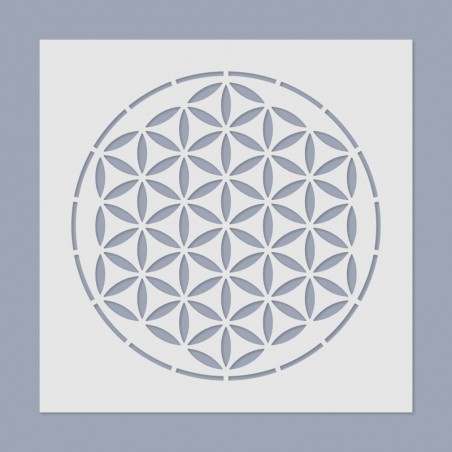 Stencil - Élet virága