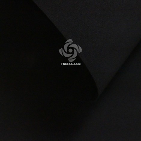 Foamiran, fekete, 30x35cm