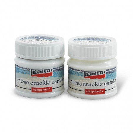 Micro crackle varnish sets, 50 ml set