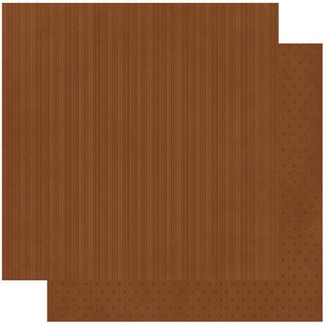 Kétoldalas scrapbook papír - Chocolate Stripe