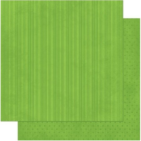 Kétoldalas scrapbook papír - Wasabi Stripe