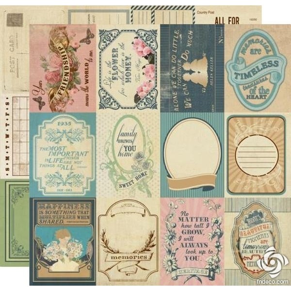 Double-sided Scrapbook Paper - Enhancements - FN-DECO - Arts and
