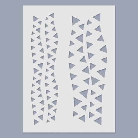 Stencil - Háromszögek 02