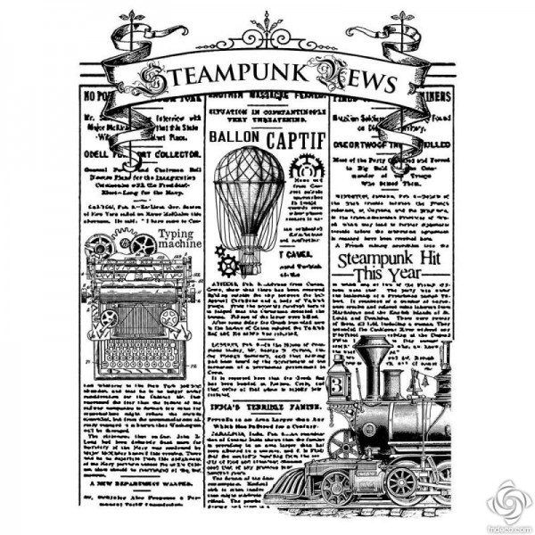 Mixed Media Gumi nyomda – Steampunk News