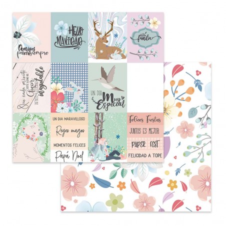 Scrapbook papír tömb - SBBL61 - Seamos Felices