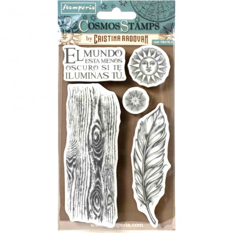 Rupper Stamp - Cosmos Feather
