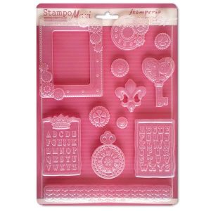 Öntőforma - A4 - Alchemy Gears & Alphabet