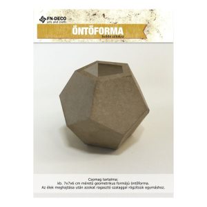 Geometrikus öntőforma - dodekaéder