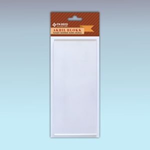 Akril blokk [6x13cm]