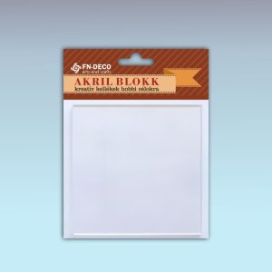 Akril blokk [8x8cm]