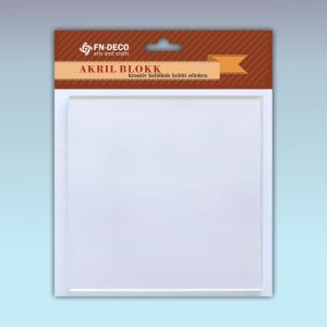 Akril blokk [14x14cm]