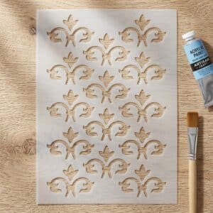 Stencil - Francia liliom