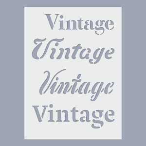 Stencil - Vintage