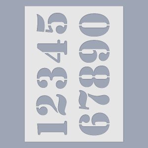 Stencil - Számok